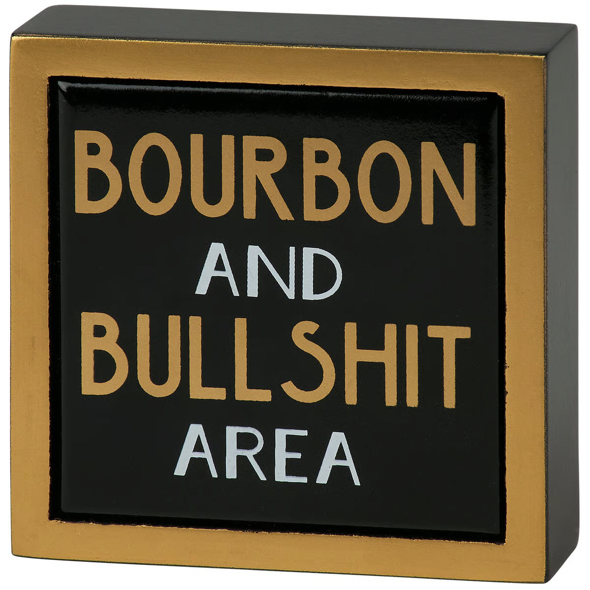 Bourbon Area Box Sign