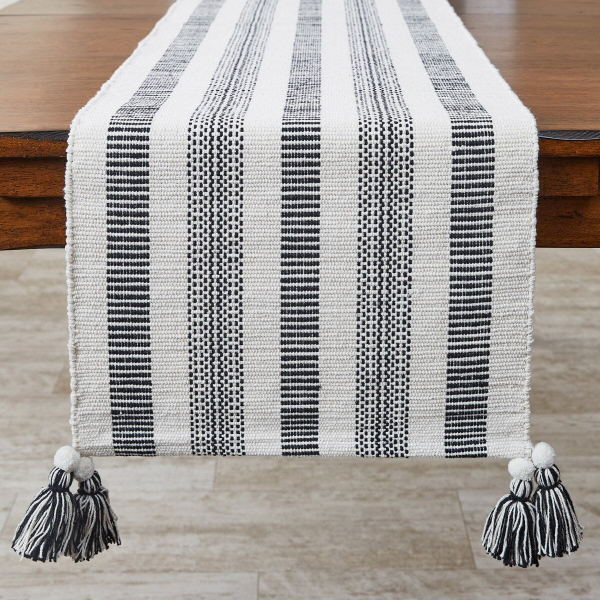Raven Stripe Table Runner
