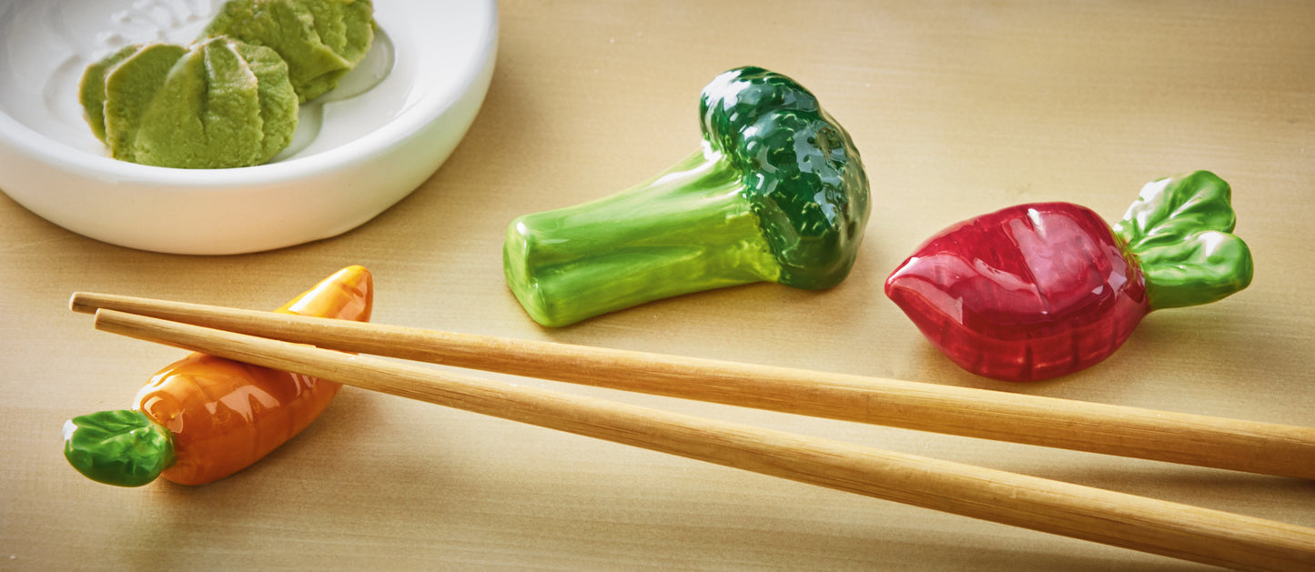 Veggie Chopstick Rest