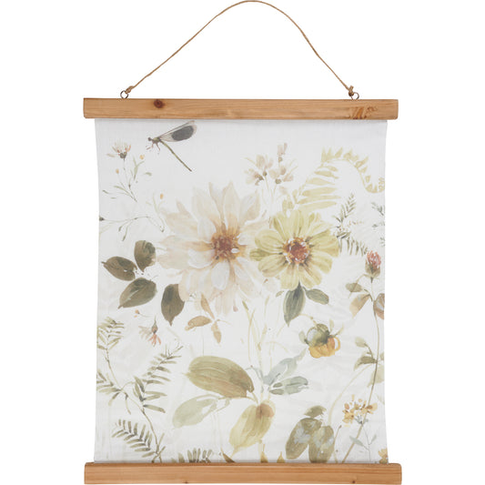 Wall Decor - Green Florals