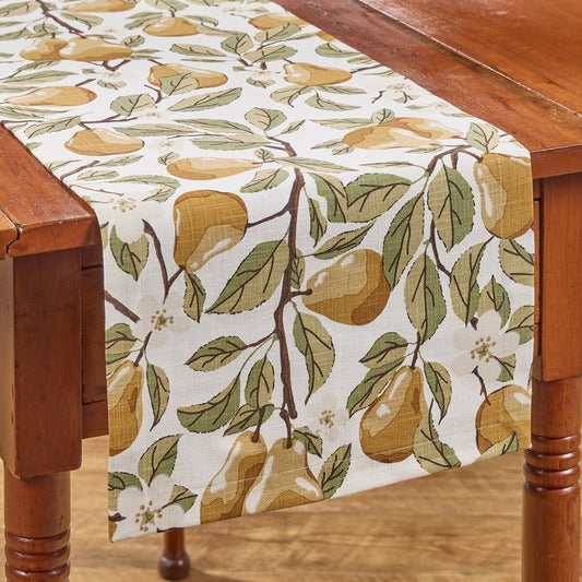 Golden Pear Table Runner 13" x 54"