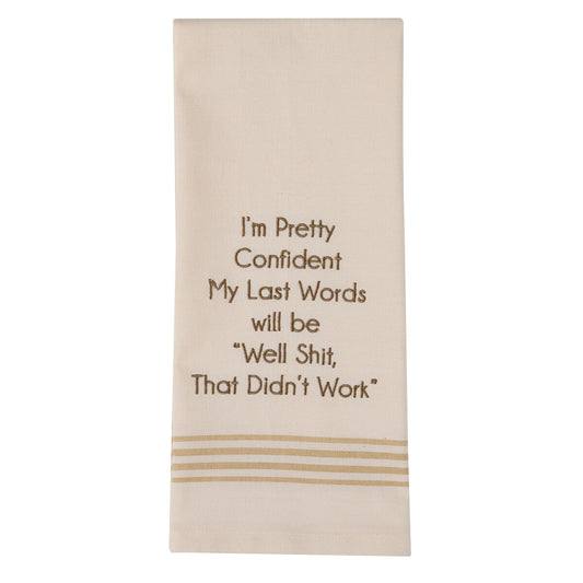 That Didn't Work Dishtowel