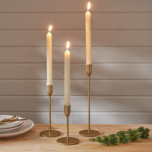 Gold Taper Candle Holder
