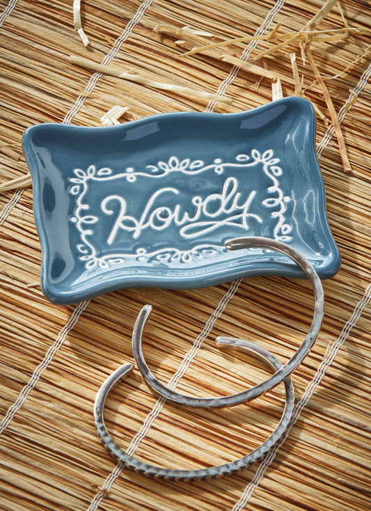 Howdy Trinket Dish